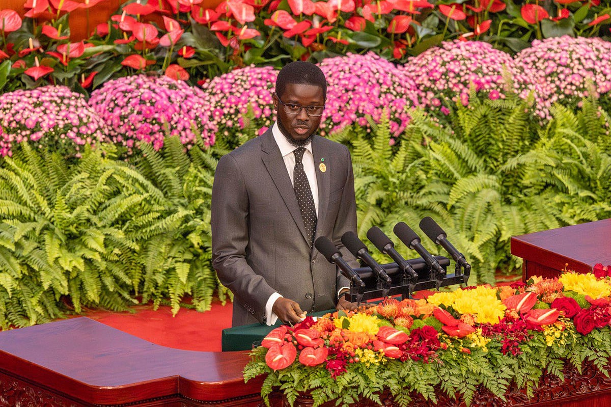 X/@PR_Diomaye : Senegal's President Bassirou Diomaye Faye | 